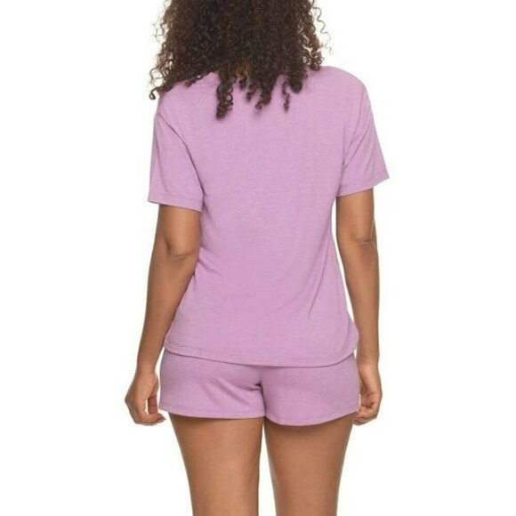NWT Felina Women's 3-Piece Soft Jersey T-Shirt, Shorts and Pants PJ Lounge Set - Picture 3 of 7